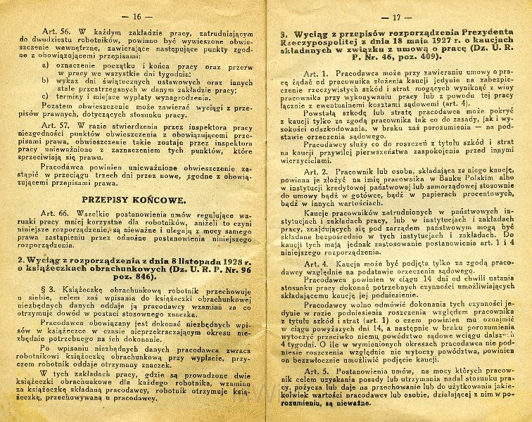 KKE 5909-10.jpg - Książeczka Obrachunkowa Józefy Janukowicz, Wilno, 13 XII 1937 r.